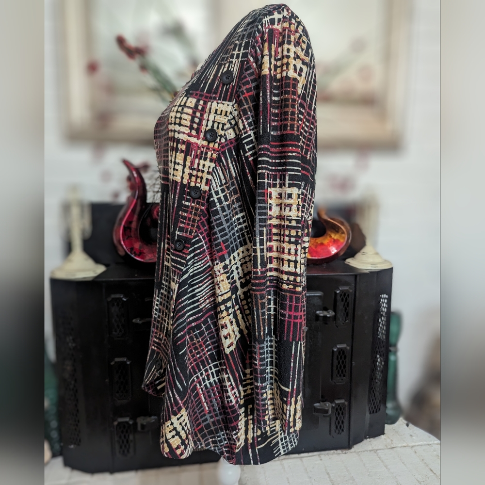 N Touch Multi Color Tunic - Picture 3 of 9